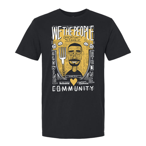 Zingerman's Roadhouse We The People Softstyle T-Shirt - Black