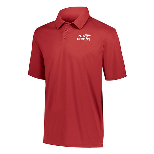 PGA Junior Golf Camp Youth Polo - Red