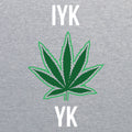 Words of Wonder IYKYK Longsleeve T-Shirt- Sport Grey