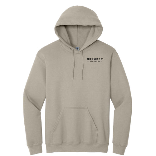 Skywood Recovery Logo Hooded Pullover - Sand