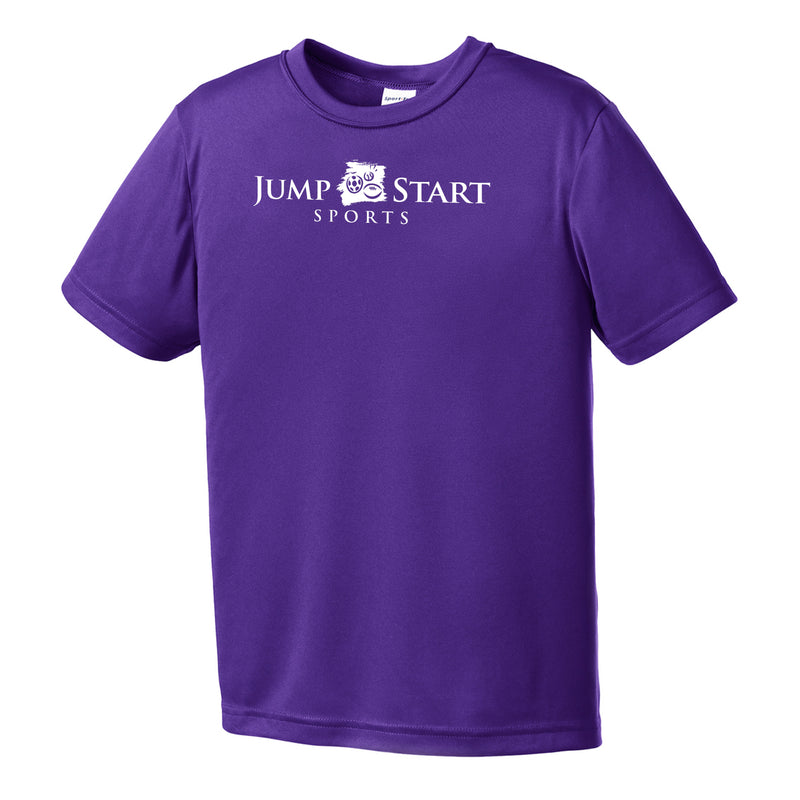 Youth Jumpstart Performance Dri-Fit Tee - Purple