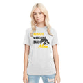 Hawkeye Marching Band Mom T-Shirt - Heather White