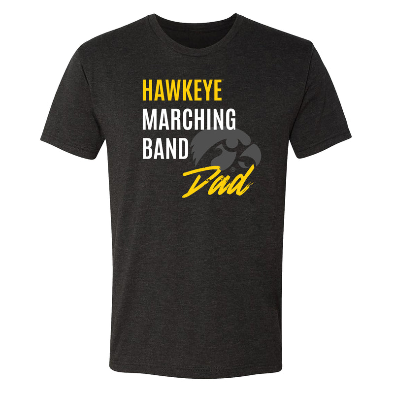 Hawkeye Marching Band Dad T-Shirt - Vintage Black
