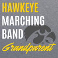 Hawkeye Marching Band Grandparent T-Shirt - Premium Heather