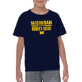 University of Michigan Women's Hockey Youth T-Shirt - Navy