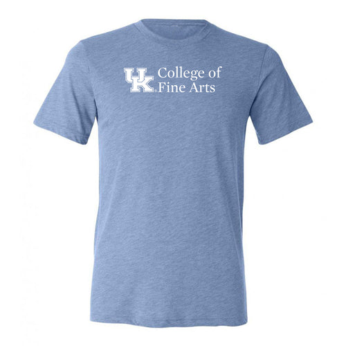UK College of Fine Arts Triblend T-Shirt - Triblend Blue