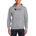 UK College of Fine Arts Hooded Pullover Sweatshirt - Sport Grey