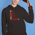 Rare Diseases Hooded Pullover Sweatshirt - Dark Chocolate