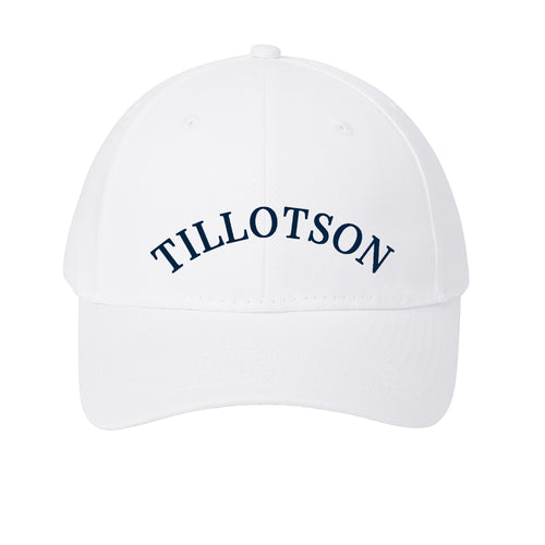 Tillotson Arch Baseball Cap - White