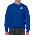 Carlos Rosario School Pullover Crewneck Sweatshirt - Royal Blue