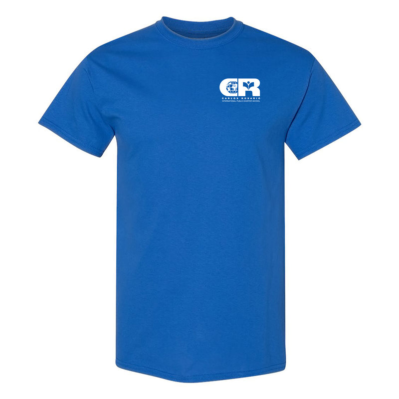 Carlos Rosario School Cotton T-Shirt - Royal Blue