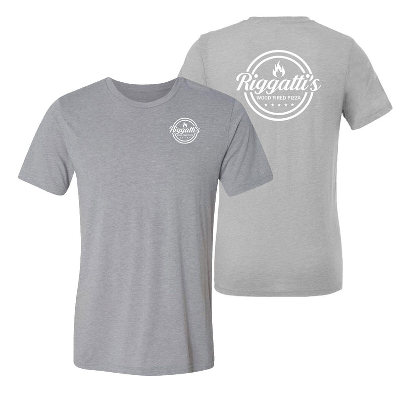 Riggatti's Logo Triblend T-Shirt - Athletic Grey