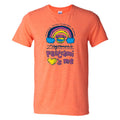 Zingerman's Pastrami Hearts Me Softstyle T-Shirt Heather Orange