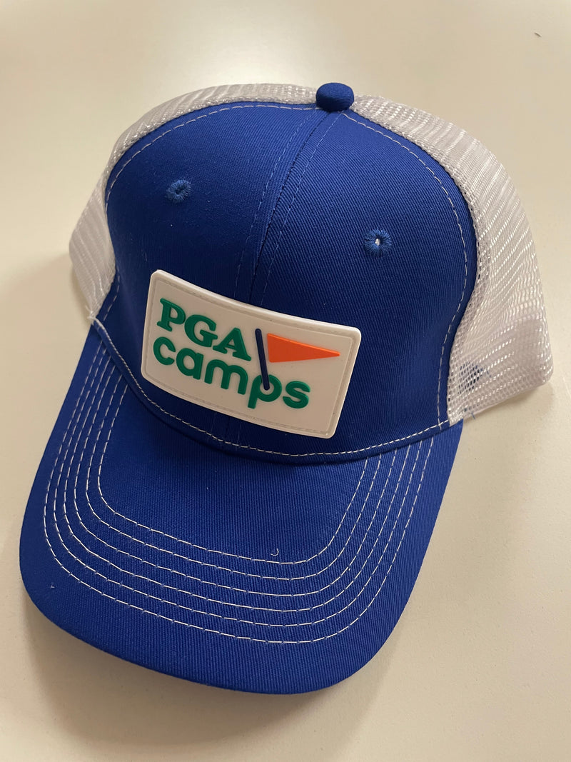 PGA Camp Trucker Hat - Blue