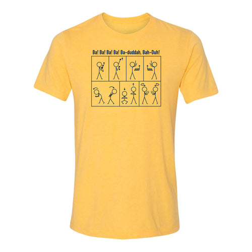 Proper Blues Procedure T-Shirt - Yellow Gold Triblend
