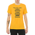 Rotational School Triblend T-Shirt - Yellow Gold Triblend