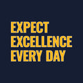JRLA Expect Excellence Every Day T-Shirt - Navy