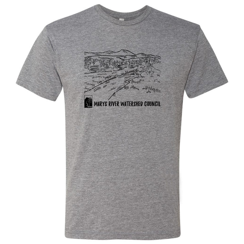 Marys River Watershed Council Unisex Triblend T-shirt - Premium Heather