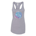 Military Mom Water Color Tank Top - Heather Grey