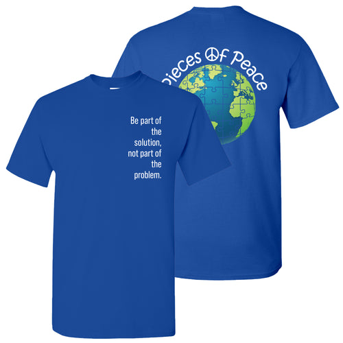 Part Of The Solution Unisex T-Shirt - Royal