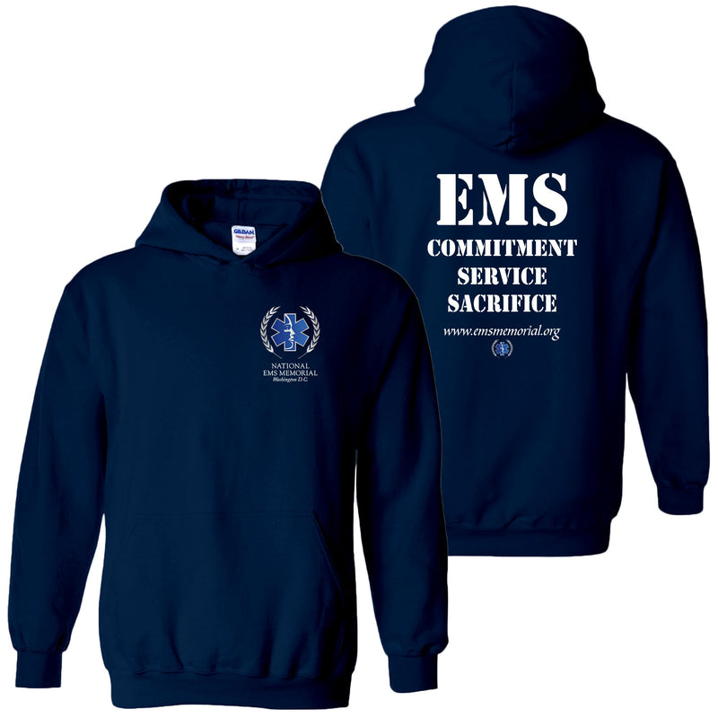 National EMS Memorial Unisex Hoodie - Navy