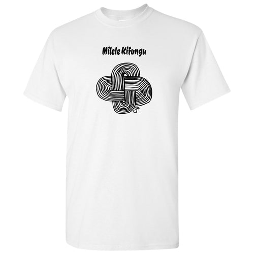 Milele Kifungu Unisex T-Shirt - White