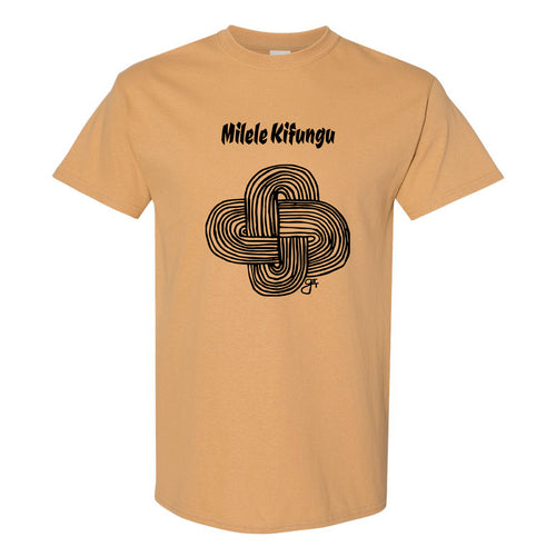 Milele Kifungu Unisex T-Shirt - Old Gold