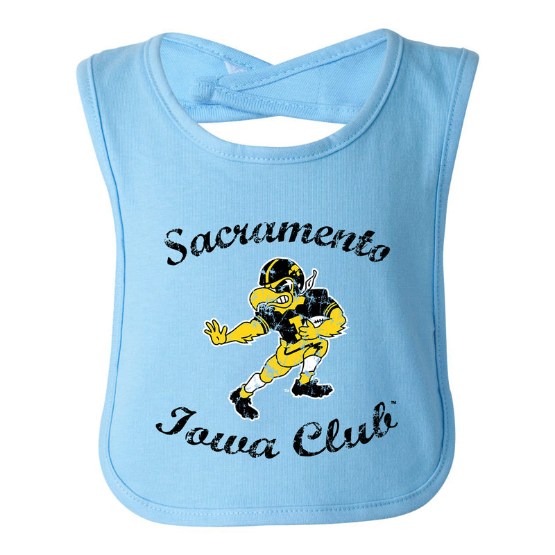 Sacramento Iowa Club Bib - Light Blue