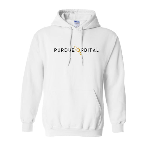 Purdue Orbital Hooded Sweatshirt - White