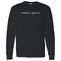 Purdue Orbital Long-Sleeve T-Shirt - Black