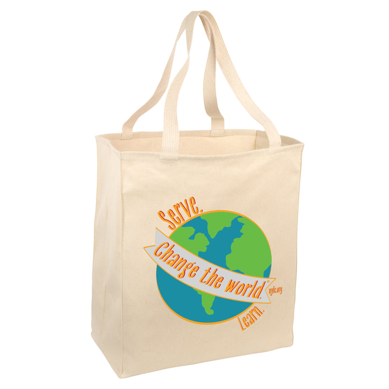 Change The World Tote Bag - Natural