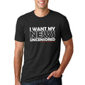 Brothers Uncensored News Uncensored Unisex T-Shirt - Black