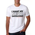 Brothers Uncensored News Uncensored Unisex T-Shirt - White