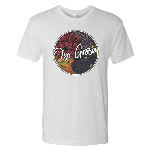 O'so Brewing Unisex Triblend Groovy T-Shirt - Heather White