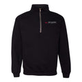 JGA Vintage Unisex 1/4 Zip Sweatshirt - Black