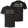 Ann Arbor Farmers Market Unisex Triblend T-Shirt - Vintage Black