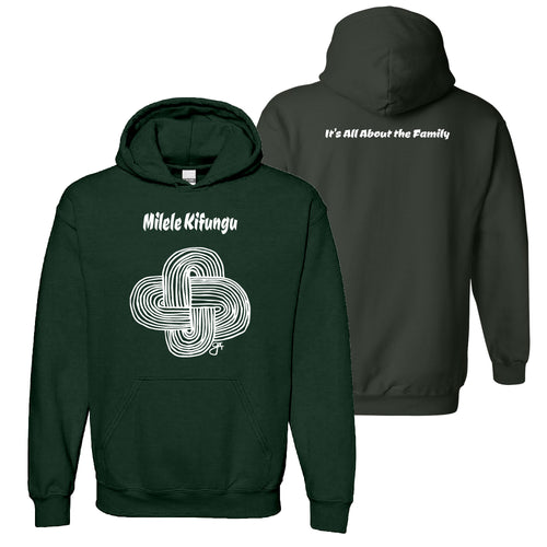 Milele Kifungu Hooded Sweatshirt - Forest