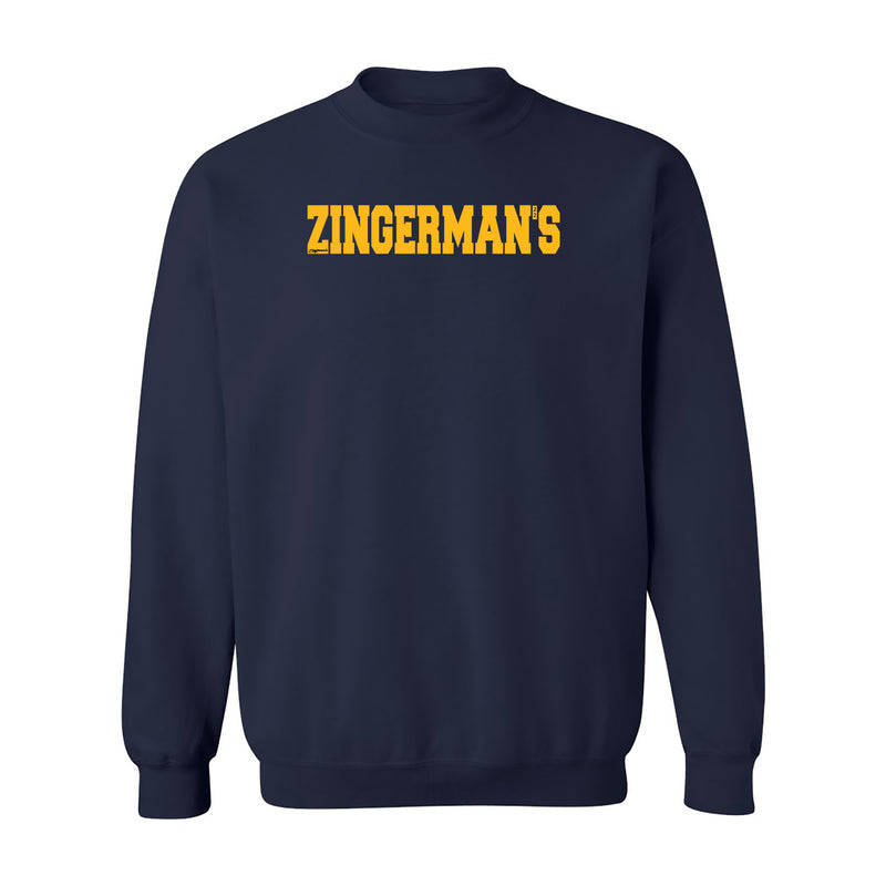 Zingerman's Deli Block Grad Sweatshirt- Navy
