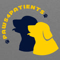 Paws4Patients Adult Triblend Longsleeve T-Shirt - Premium Heather