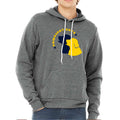 Paws4Patients Fleece Hooded Sweatshirt - Deep Heather