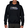 Leverich Racing Classic Logo Hooded Sweatshirt - Black