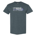 Leverich Racing Classic Logo T-Shirt - Dark Heather