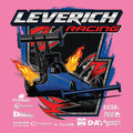 Leverich Racing Two Sided Classic Logo T-Shirt - Azalea