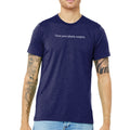 I Love Your Plastic Surgery Triblend T-Shirt - Solid Navy