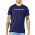 Retired Mail Model Triblend T-Shirt - Solid Navy