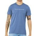 Please Don't Look At My Toupee Triblend T-Shirt - Blue Triblend