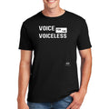 I Am A Voice For The Voiceless Unisex T-Shirt - Black