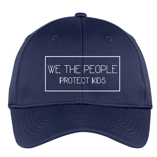We The People Protect Kids PosiCharge RacerMesh Cap - Navy
