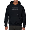 Jesus Is The Hero Of My Story Hooded Sweatshirt - Black