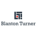 Blanton Turner Womens Color Logo Cotton T-Shirt - White